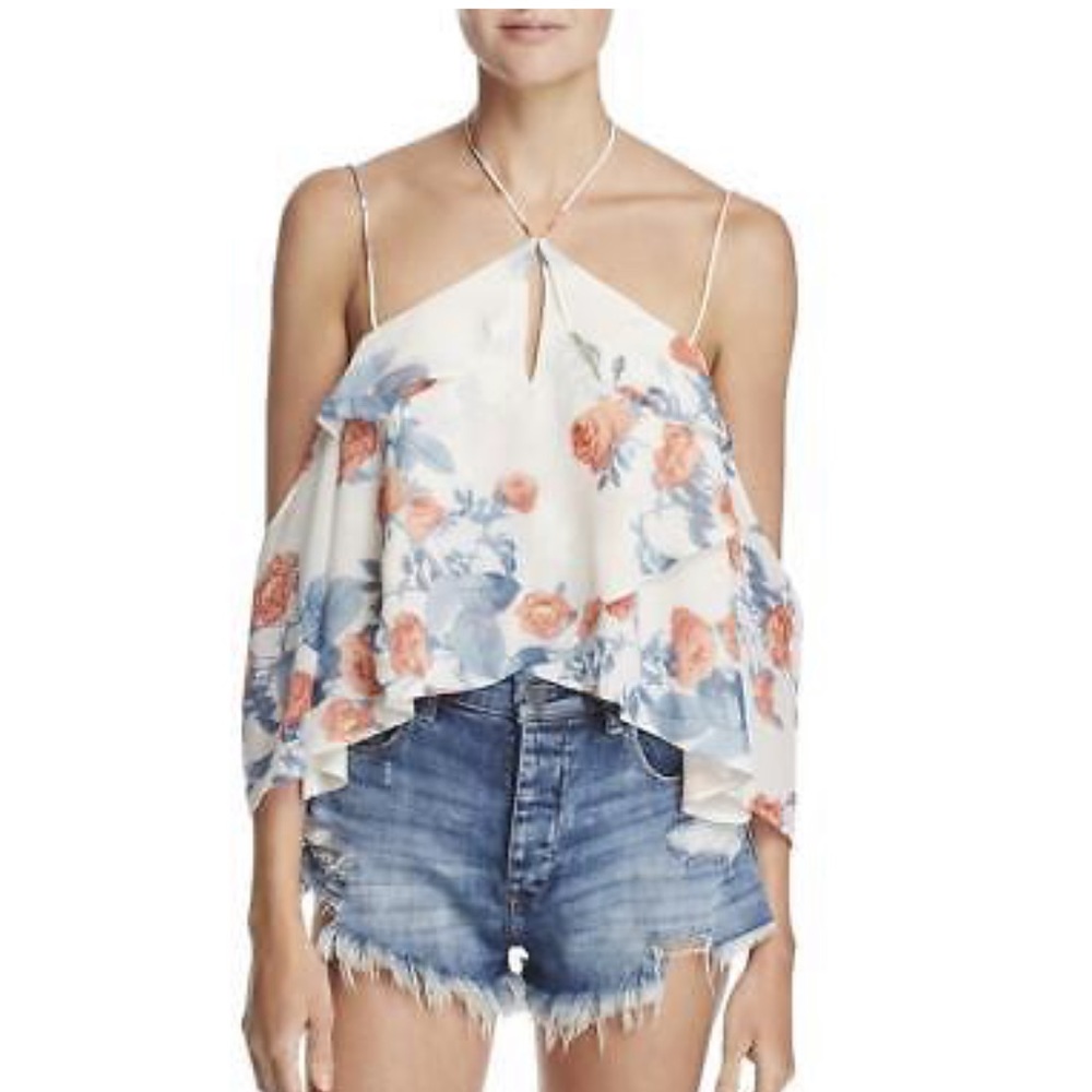 New Flowery Summer Tank in Sz Small Gorgeous